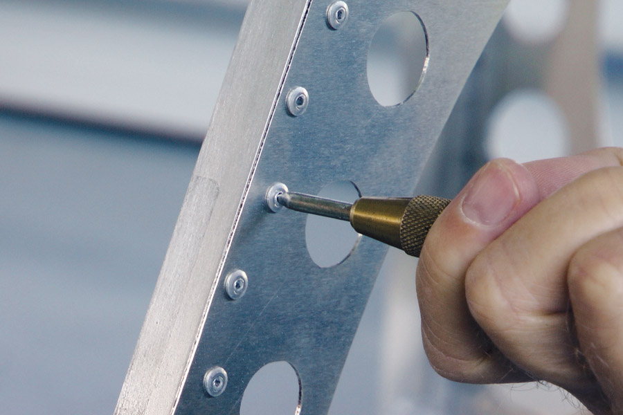 metal rivet removal tool