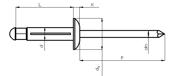 ALUMINUM TRIFOLD RIVETS - Buy ALUMINUM TRIFOLD RIVETS, ALUMINUM BULBEX ...